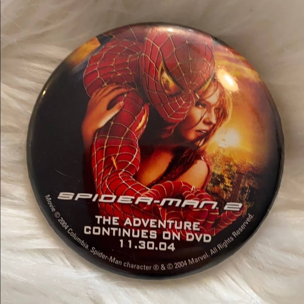 Vintage Spiderman to Brooch